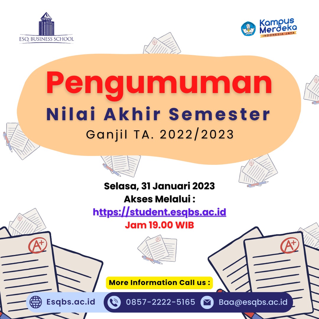 Pengumuman Nilai