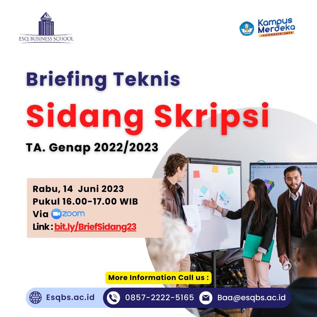 Flyer Briefing Teknis Sidang