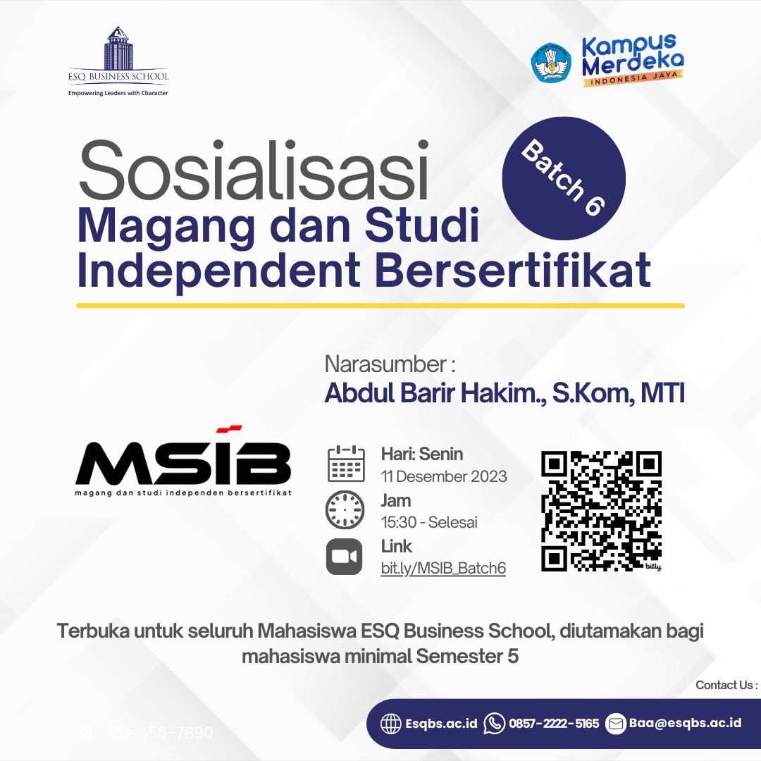 Flyer MSIB